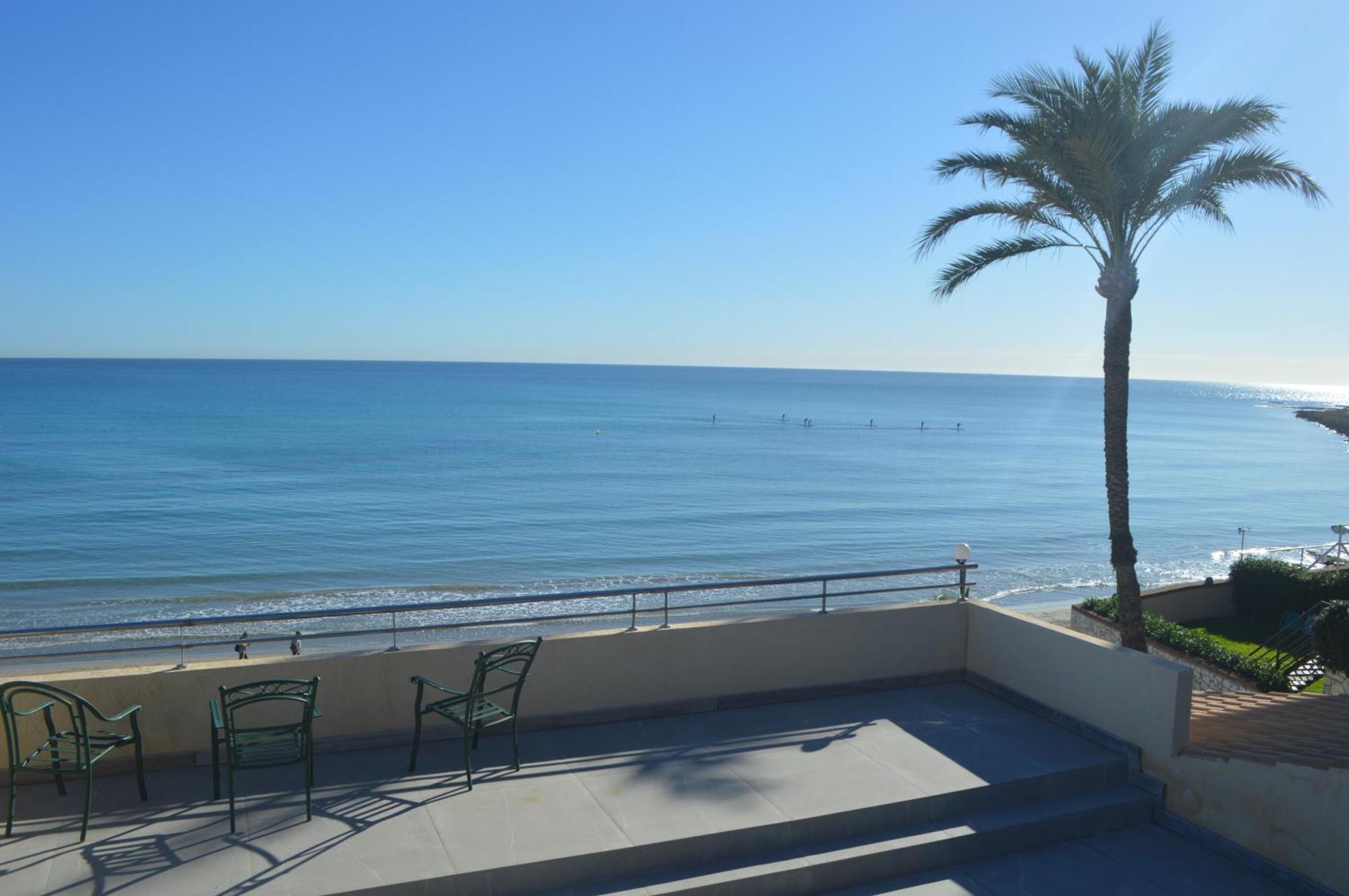 אליקאנטה Excepcional Apartamento Amanecer Al Borde De Playa Y Mar, En Chalet Roquetes מראה חיצוני תמונה