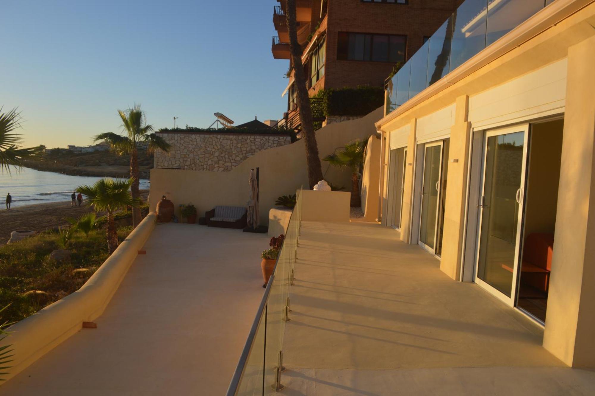 אליקאנטה Excepcional Apartamento Amanecer Al Borde De Playa Y Mar, En Chalet Roquetes מראה חיצוני תמונה