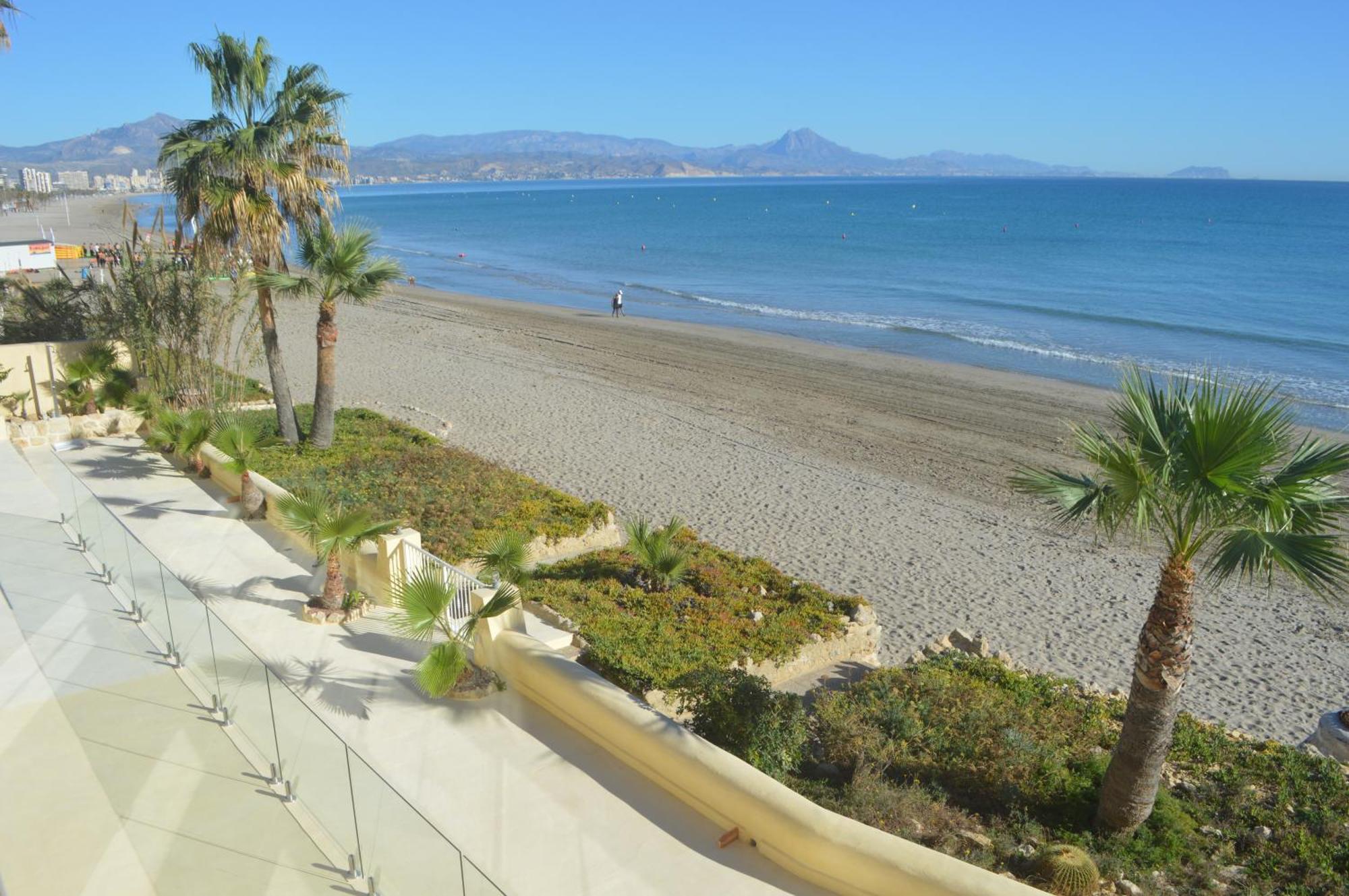 אליקאנטה Excepcional Apartamento Amanecer Al Borde De Playa Y Mar, En Chalet Roquetes מראה חיצוני תמונה