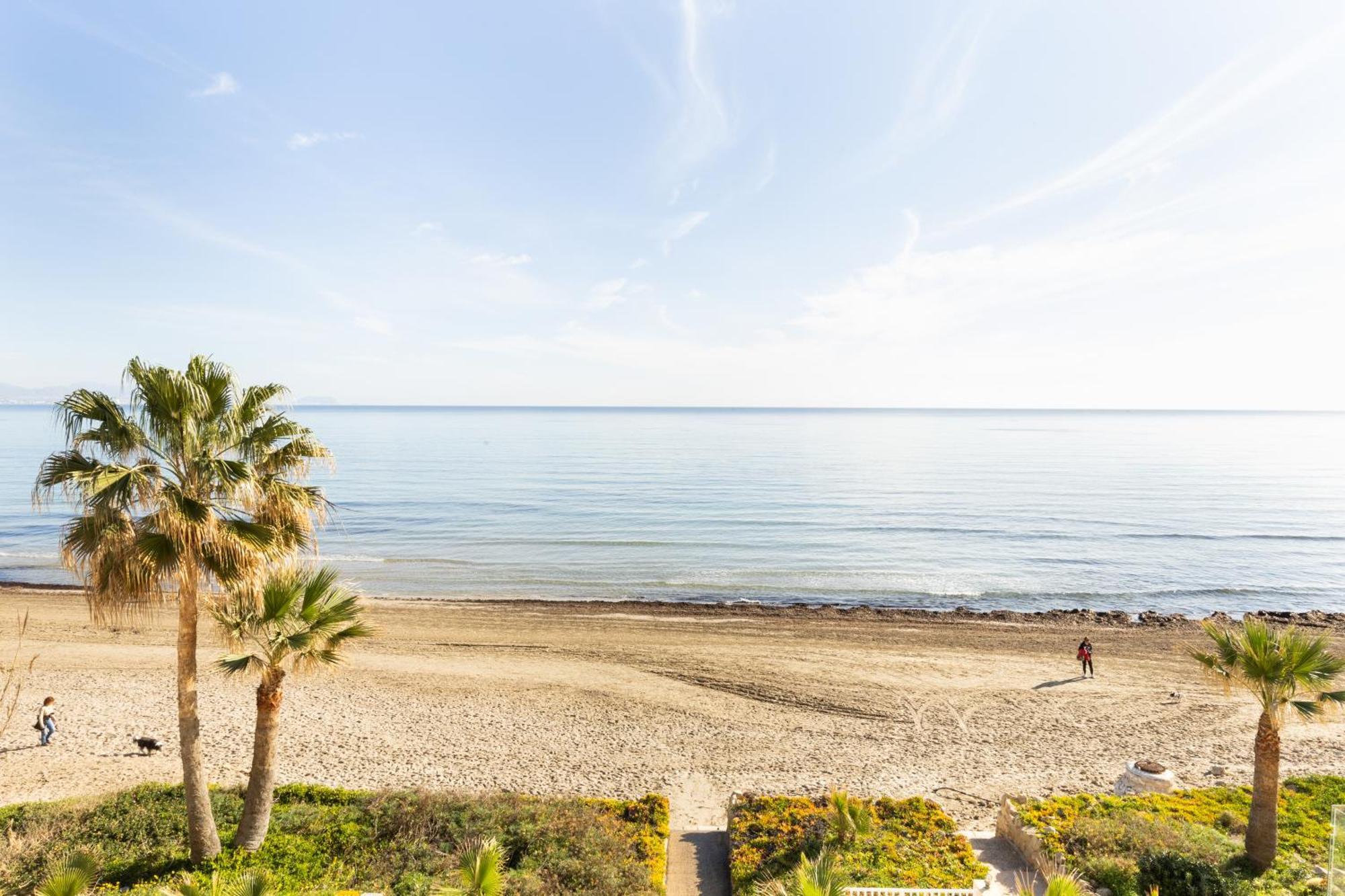 אליקאנטה Excepcional Apartamento Amanecer Al Borde De Playa Y Mar, En Chalet Roquetes מראה חיצוני תמונה
