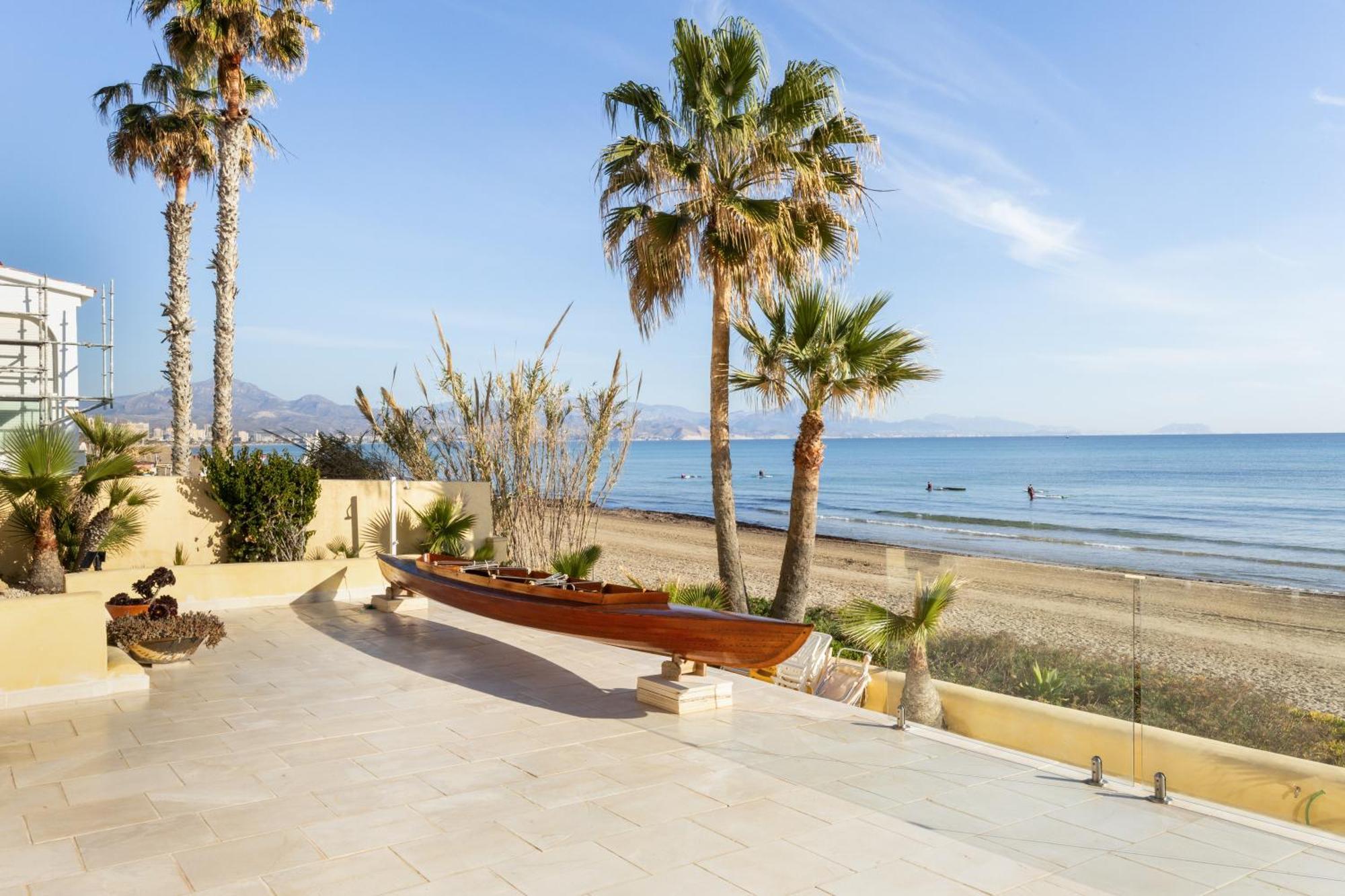 אליקאנטה Excepcional Apartamento Amanecer Al Borde De Playa Y Mar, En Chalet Roquetes מראה חיצוני תמונה